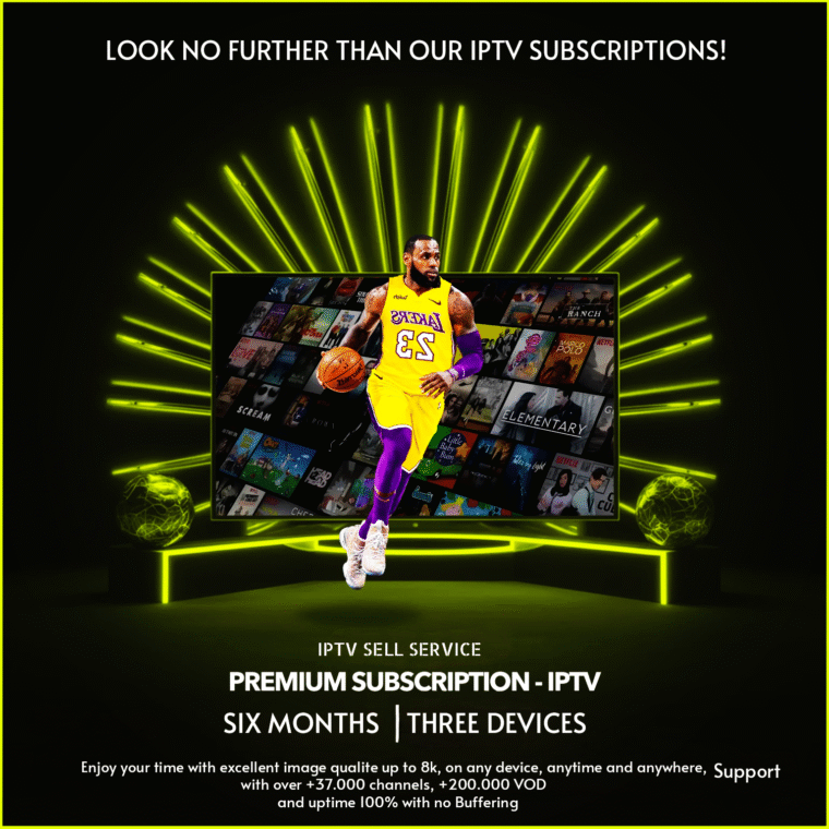 IPTVSell 6 Months 3 Devices